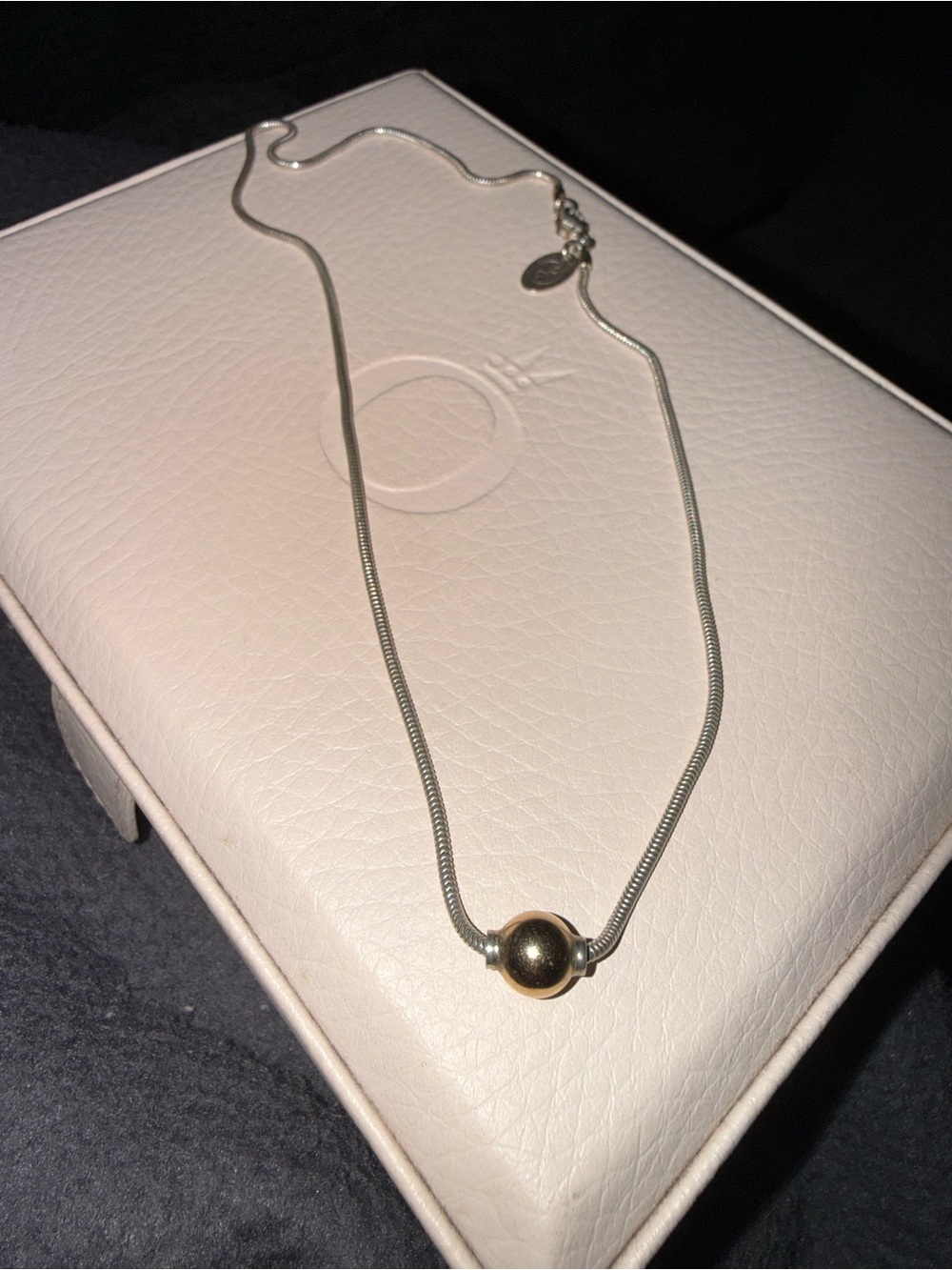 LeStage Cape Cod necklace gold ball